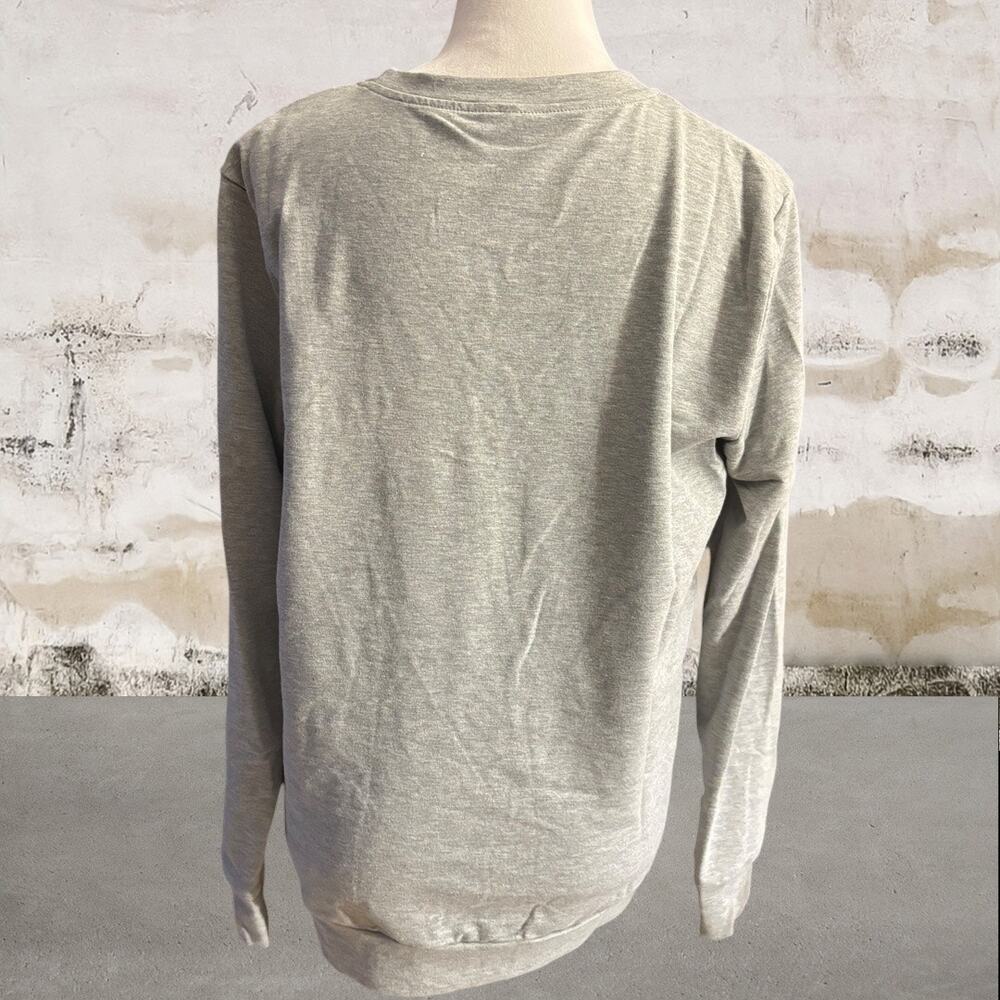 Tis The Season Women's Gray Sweatshirt Size Medium NEW - Picture 4 of 6